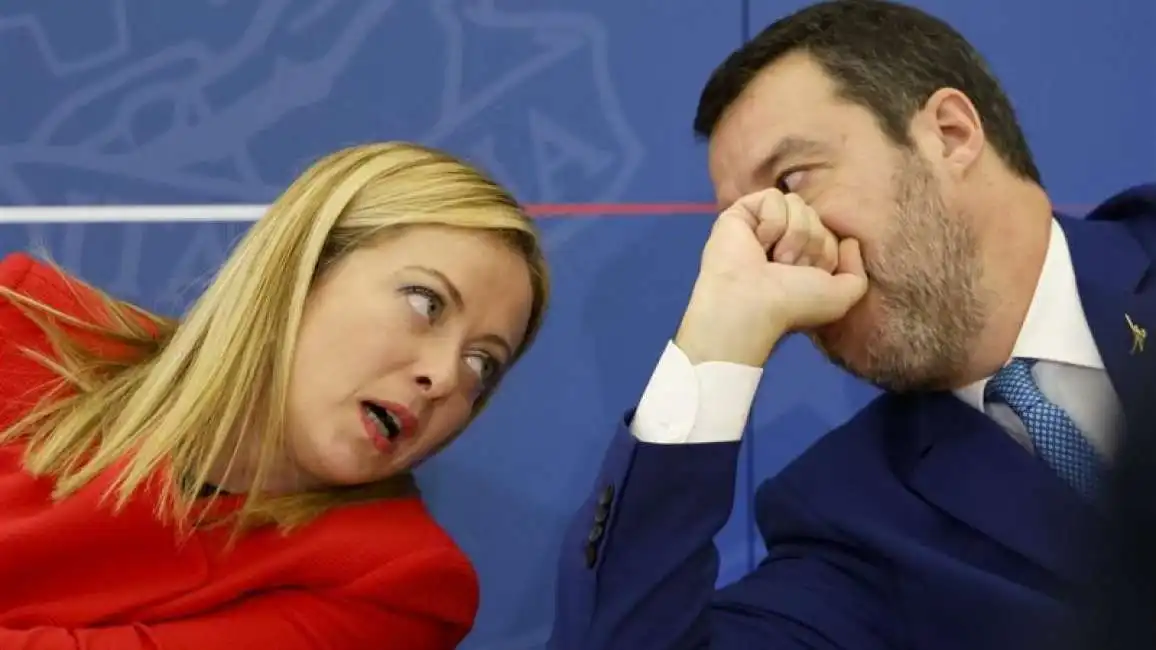 giorgia meloni matteo salvini