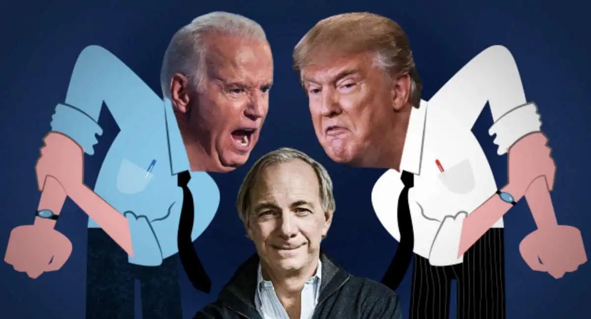 joe biden donald trump ray dalio 