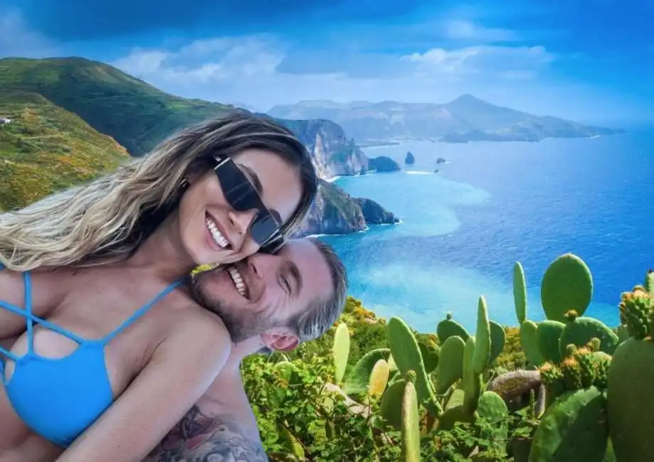 loris karius diletta leotta matrimonio a lipari