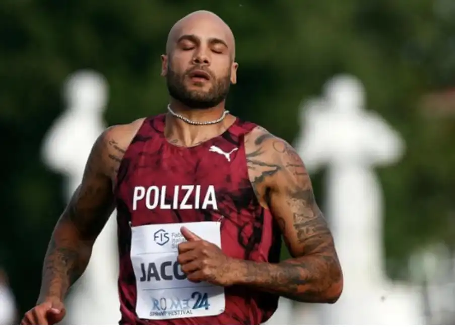 marcell jacobs stadio dei marmi roma