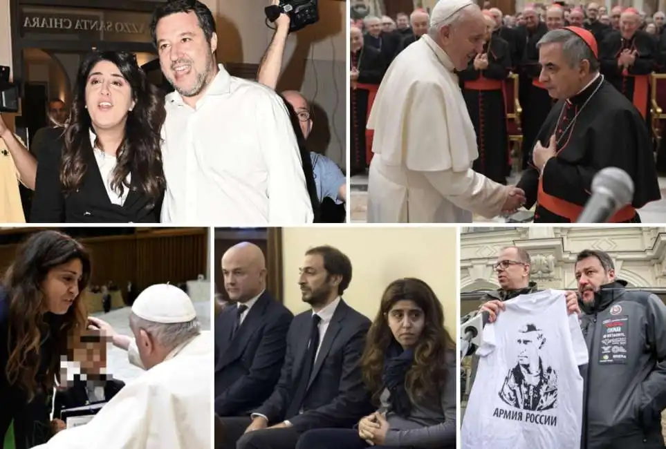 matteo salvini immacolata chaouqui becciu bergoglio matteo salvini fittipaldi nuzzi 