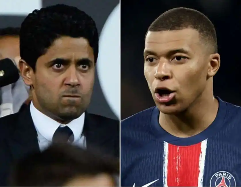 nasser al khelaifi kylian mbappe 