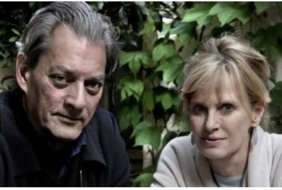 paul auster e la moglie