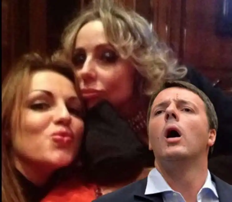 renzi francesca pascale marina berlusconi