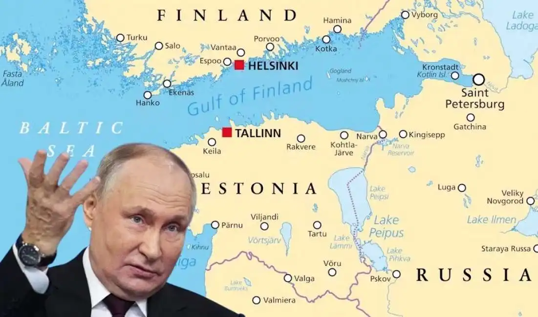 russia putin estonia paesi baltici finlandia