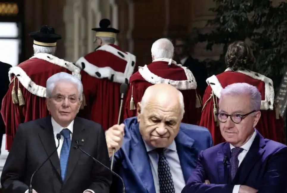 sergio mattarella carlo nordio alfredo mantovano toghe giudici