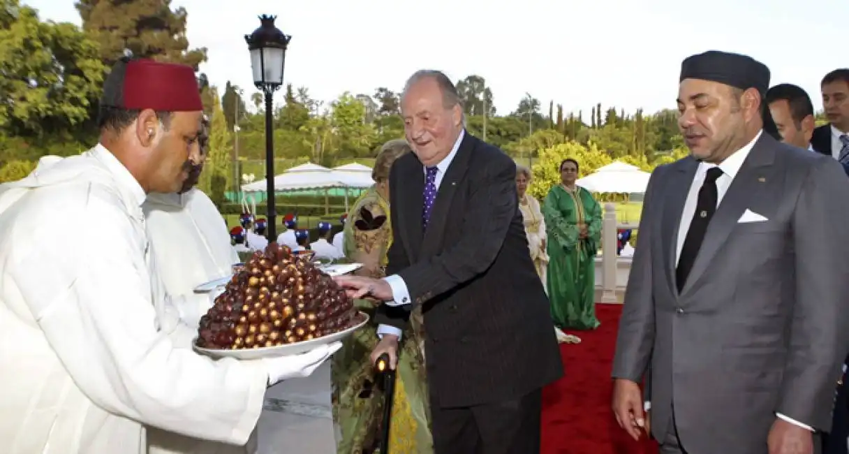 jaun carlos in marocco