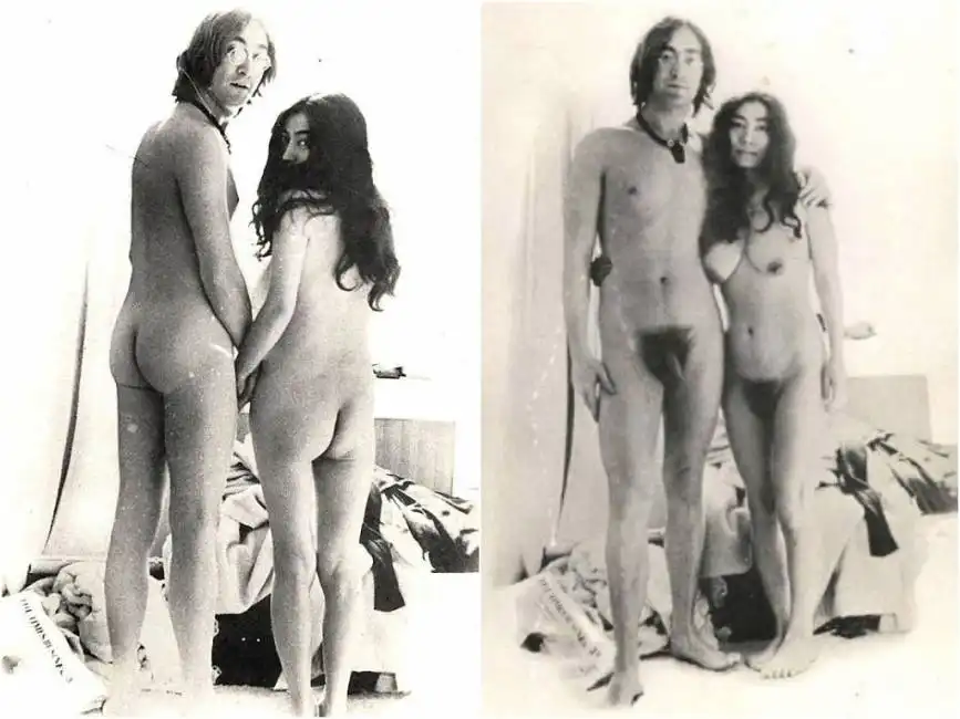 john lennon yoko ono nudi