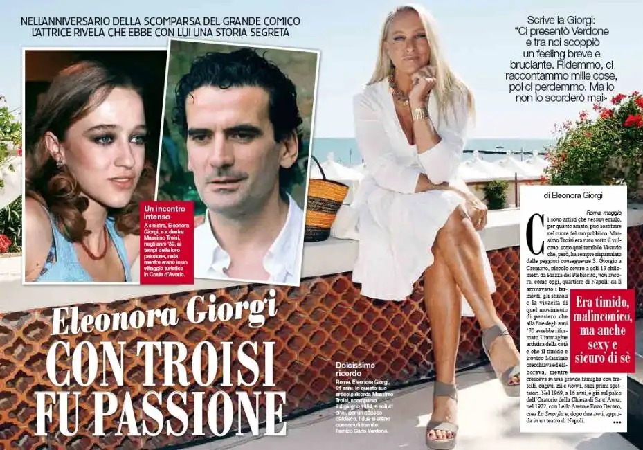 eleonora giorgi e massimo troisi 