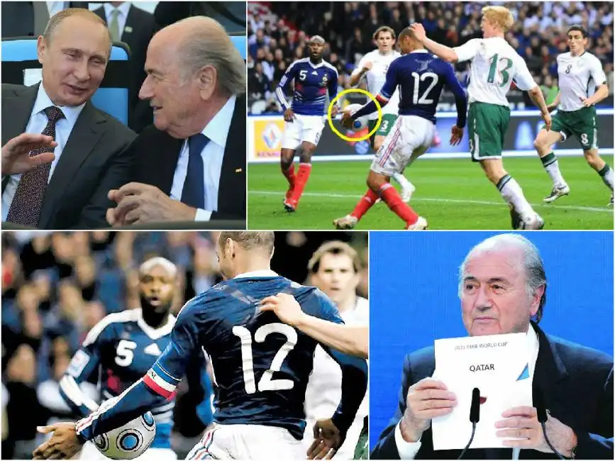 fifa blatter putin henry irlanda