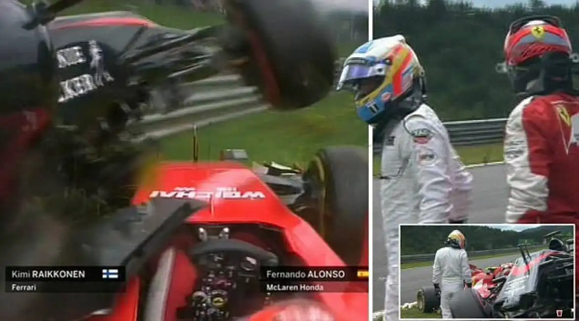 gp austria 2015 alonso raikkonen