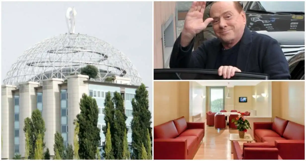 berlusconi san raffaele ospedale suite