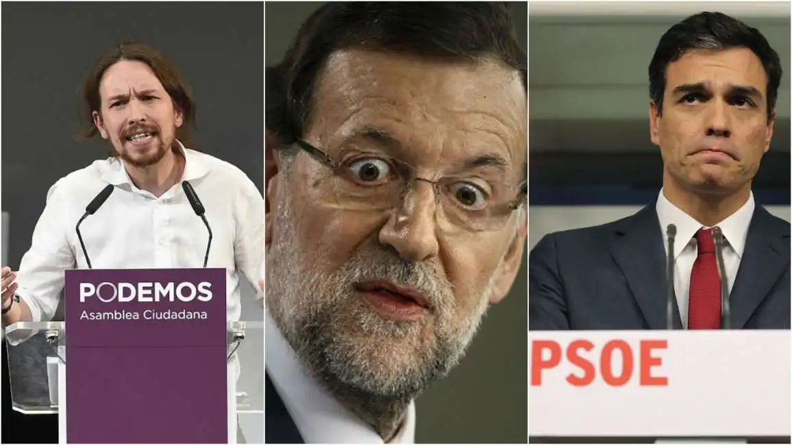 big rajoy sanchez iglesias