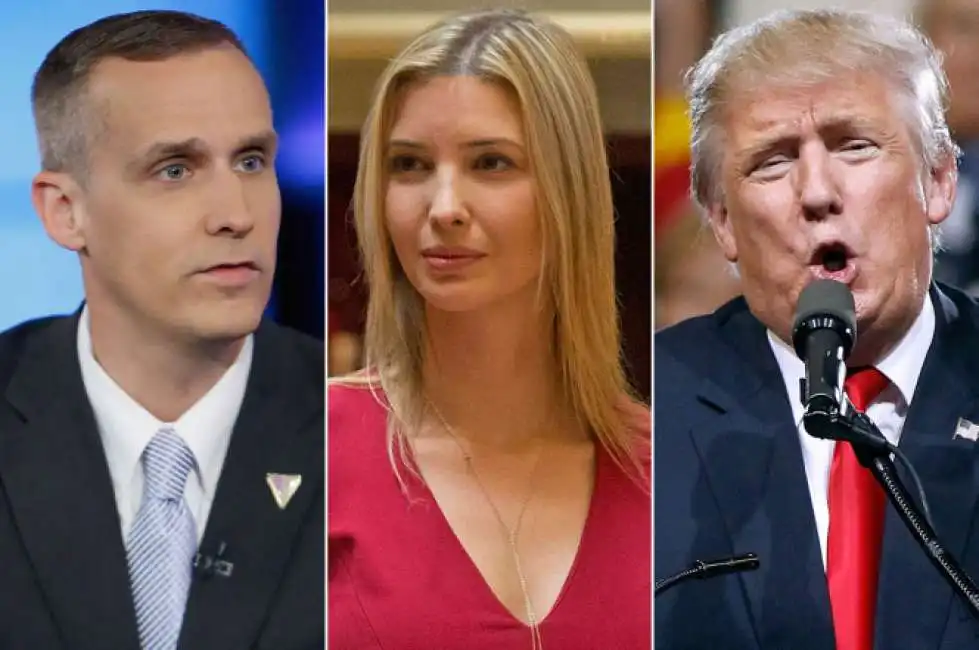 donald trump ivanka e corey lewandowski