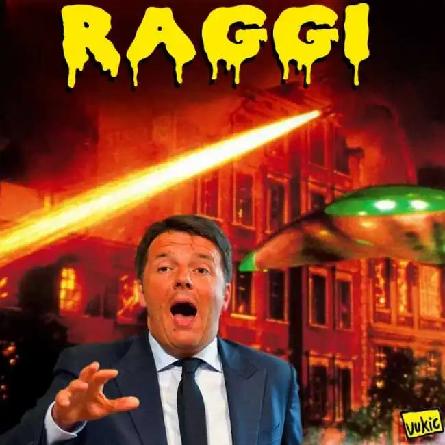 raggi renzi