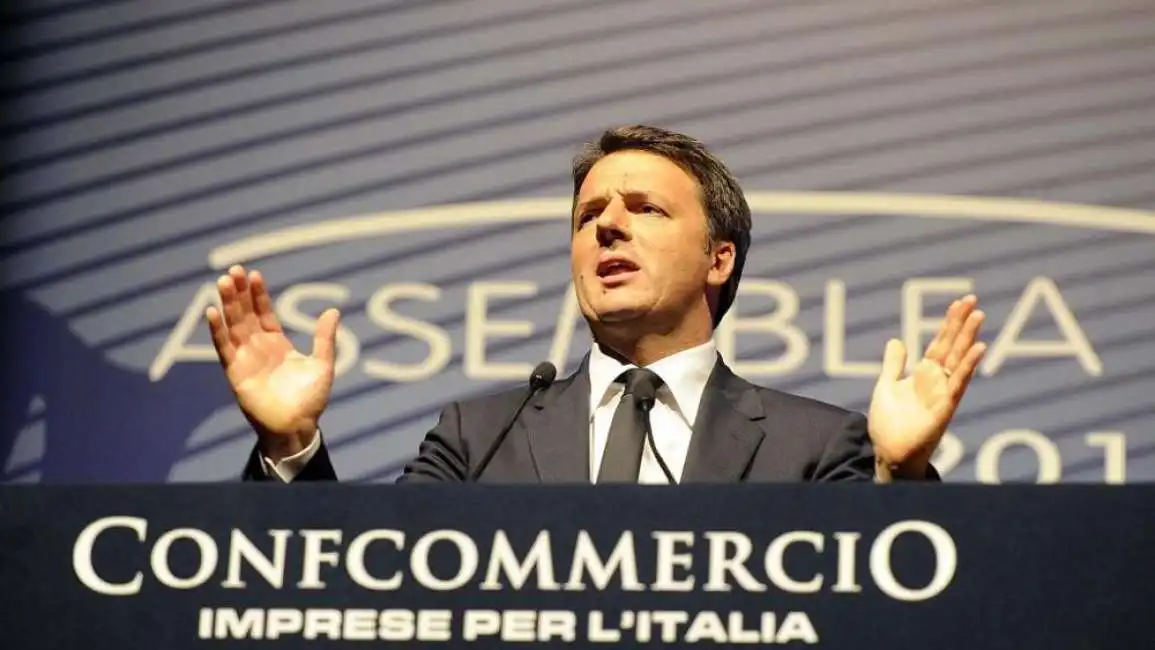 renzi confcommercio 