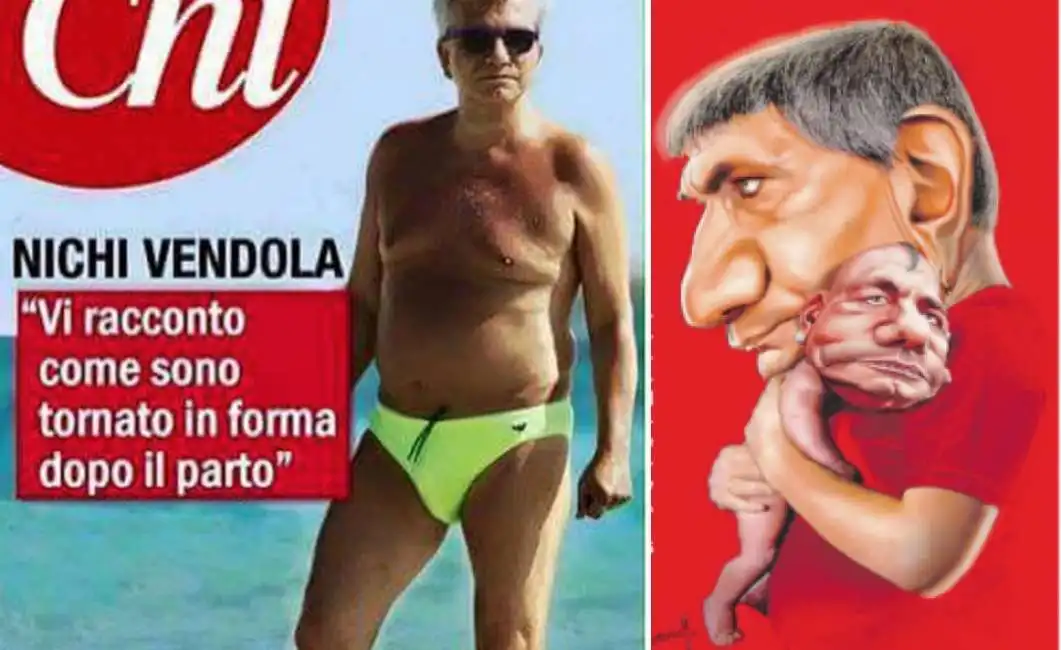 vendola figlio parto