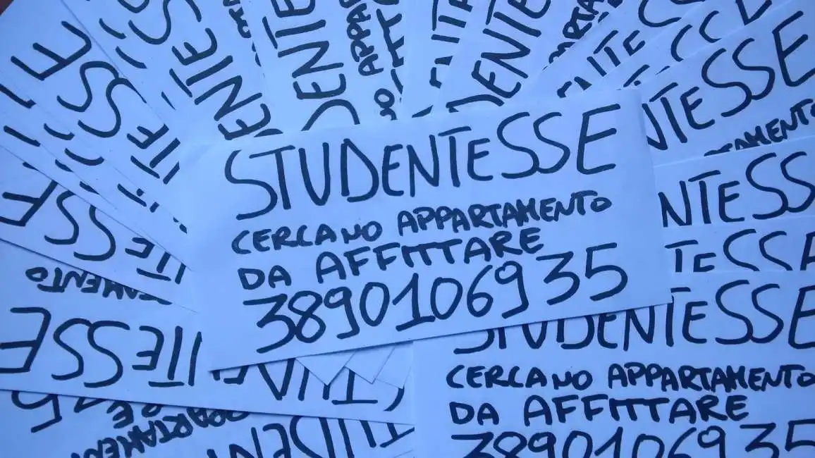 studentesse volantino misterioso