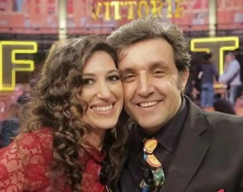 adriana riccio e flavio insinna