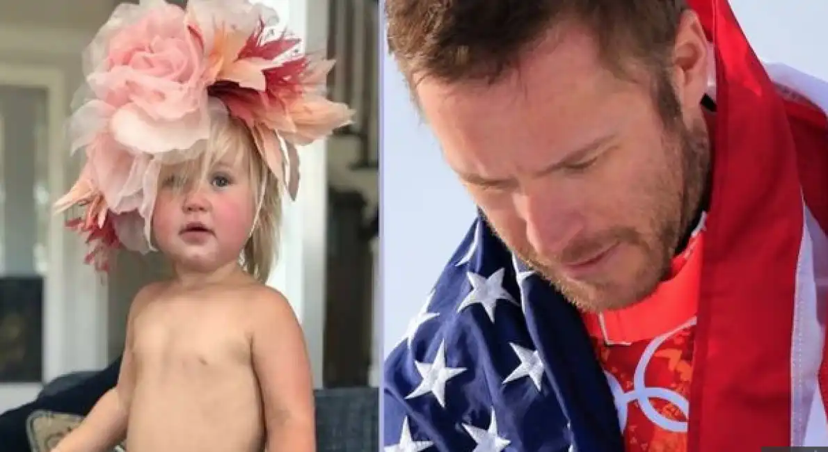 bode miller con la figlia