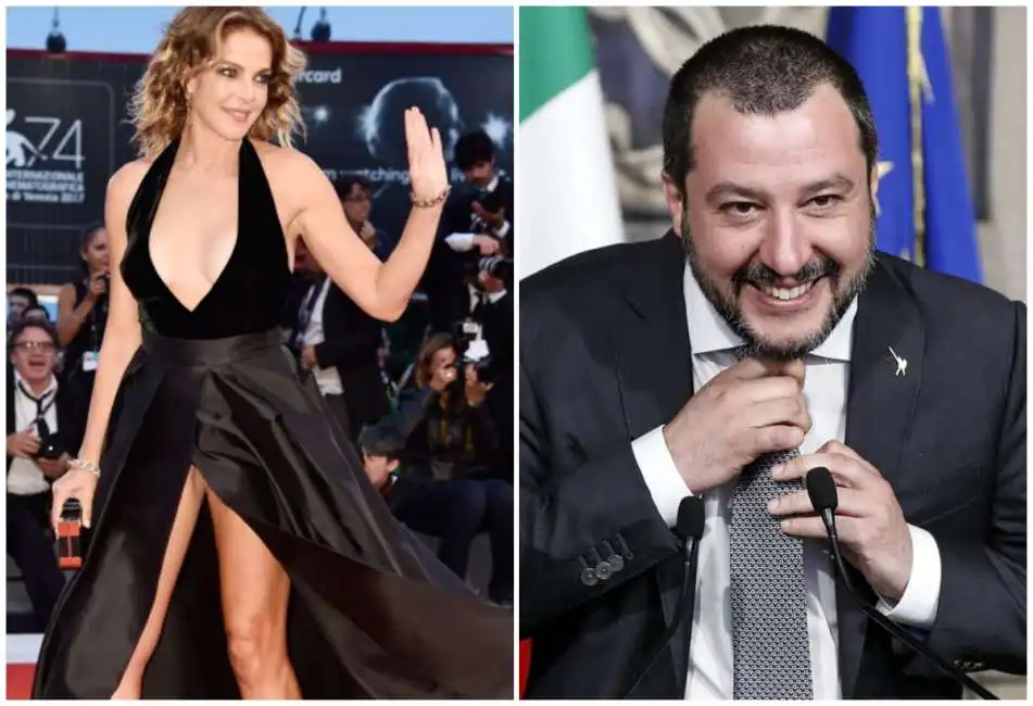 claudia gerini salvini