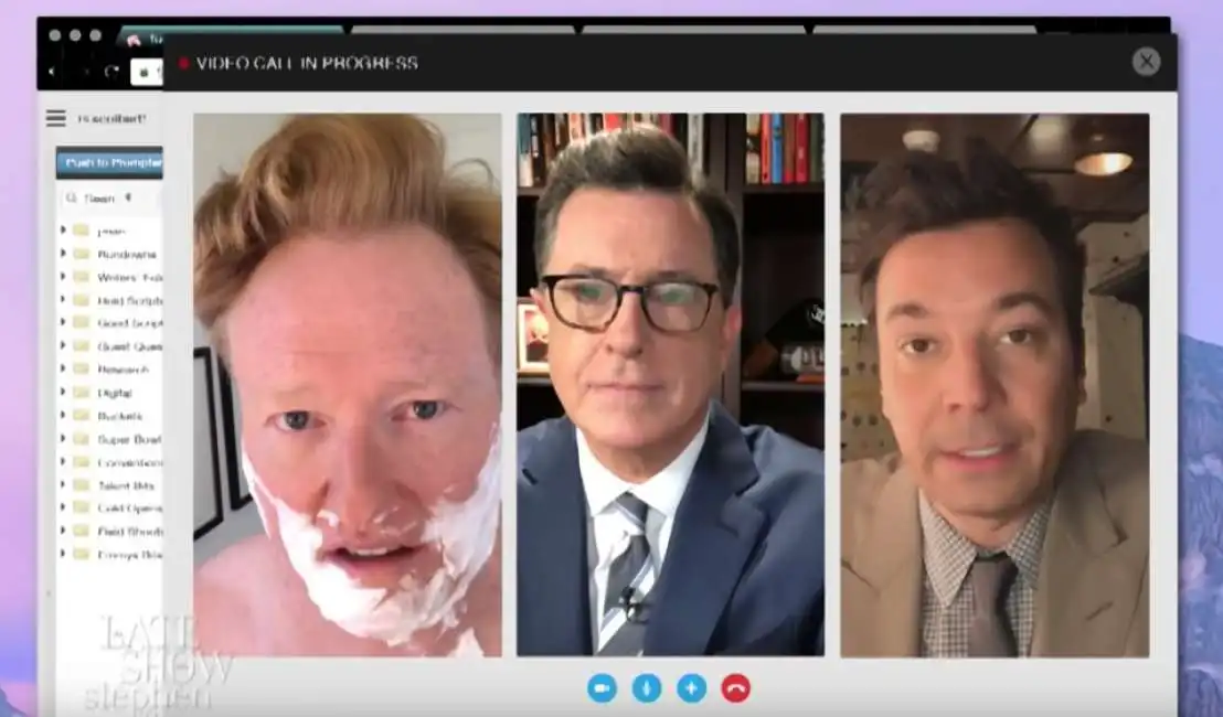 conan o brien stephen colbert jimmy fallon contro trump