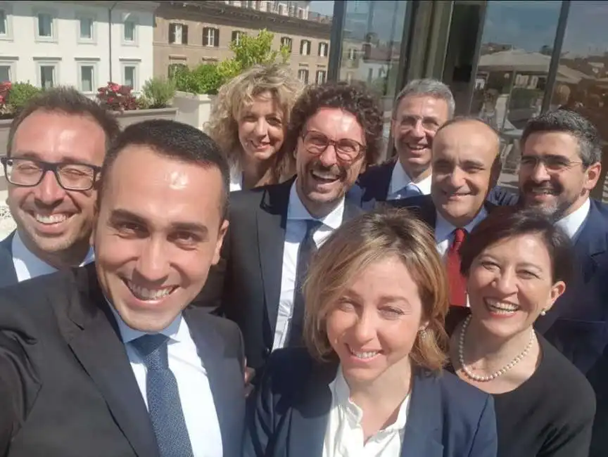 luigi di maio ministri toninelli giulia grillo bonafede