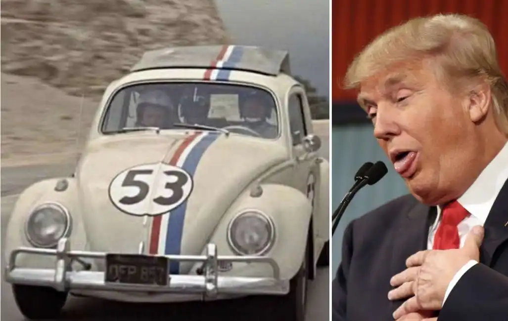 maggiolino volkswagen trump