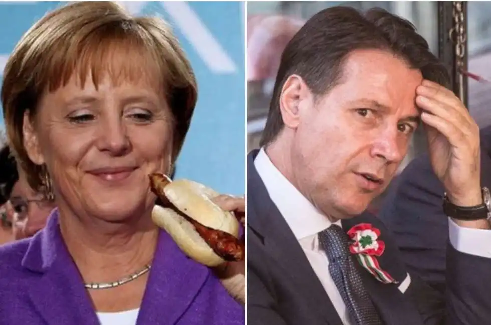 merkel giuseppe conte