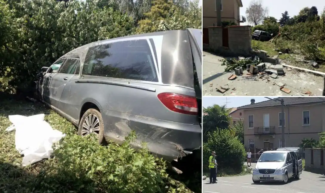 novara - carro funebre travolge e uccide ragazza