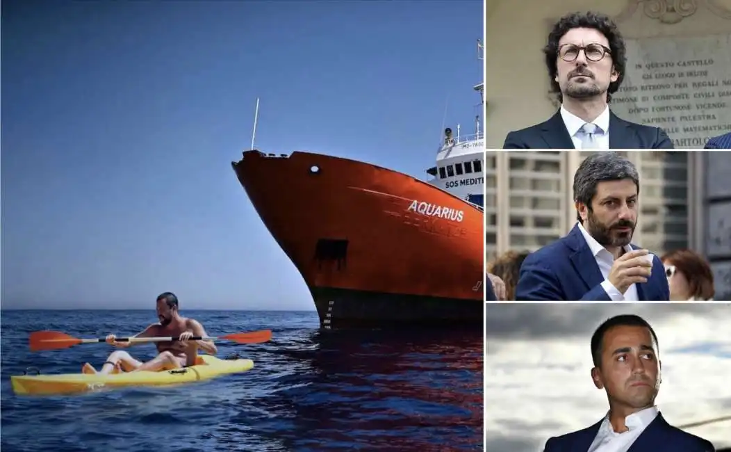 salvini aquarius di maio