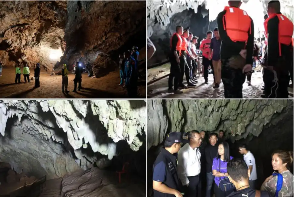 tham luang grotte squadra in trappola