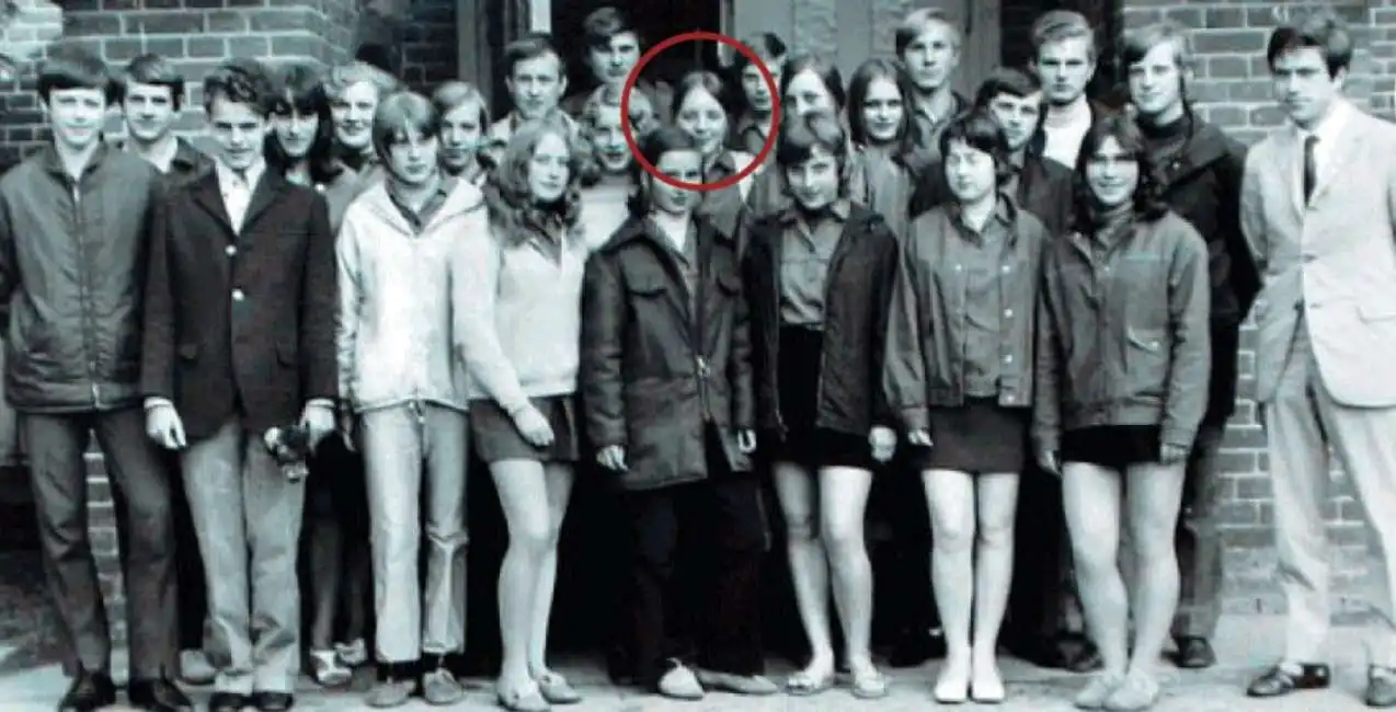 angela merkel al liceo