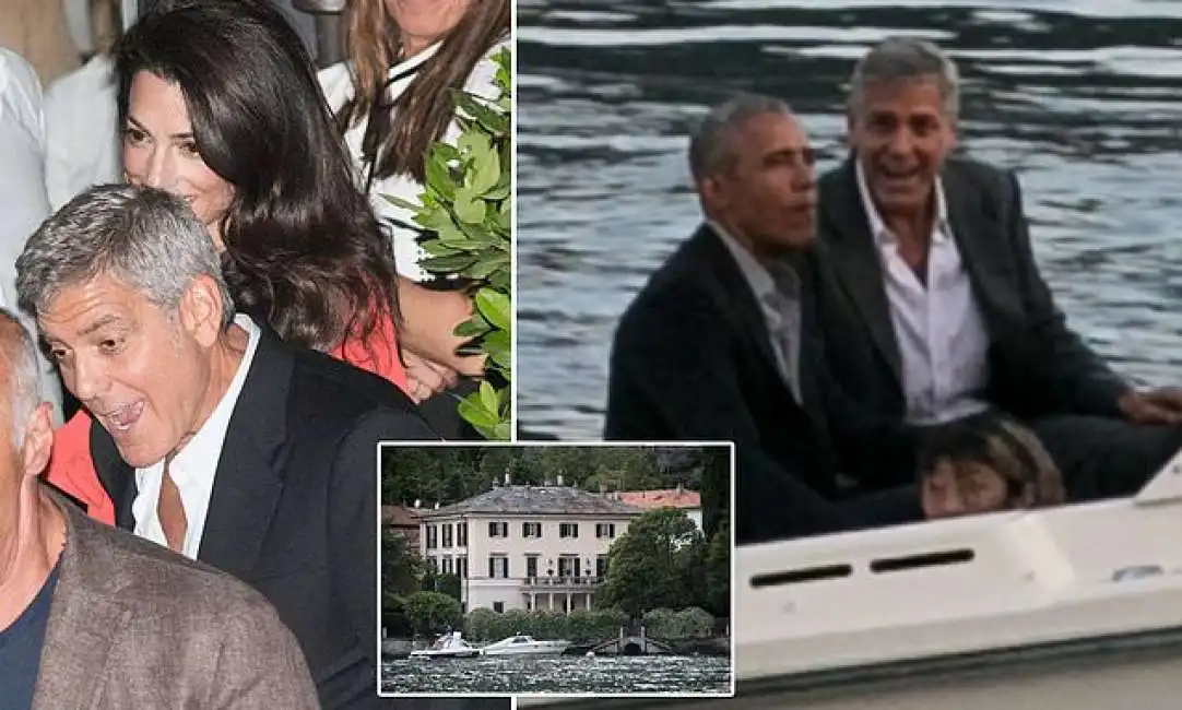 barack obama george clooney 