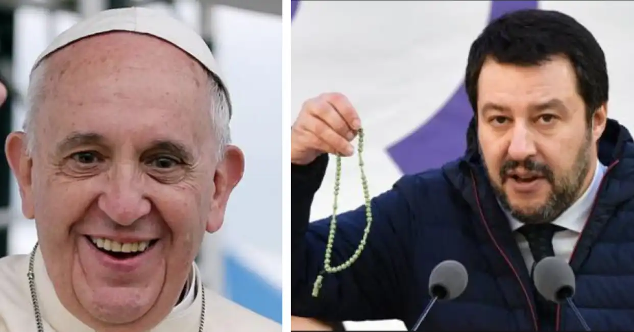 bergoglio salvini