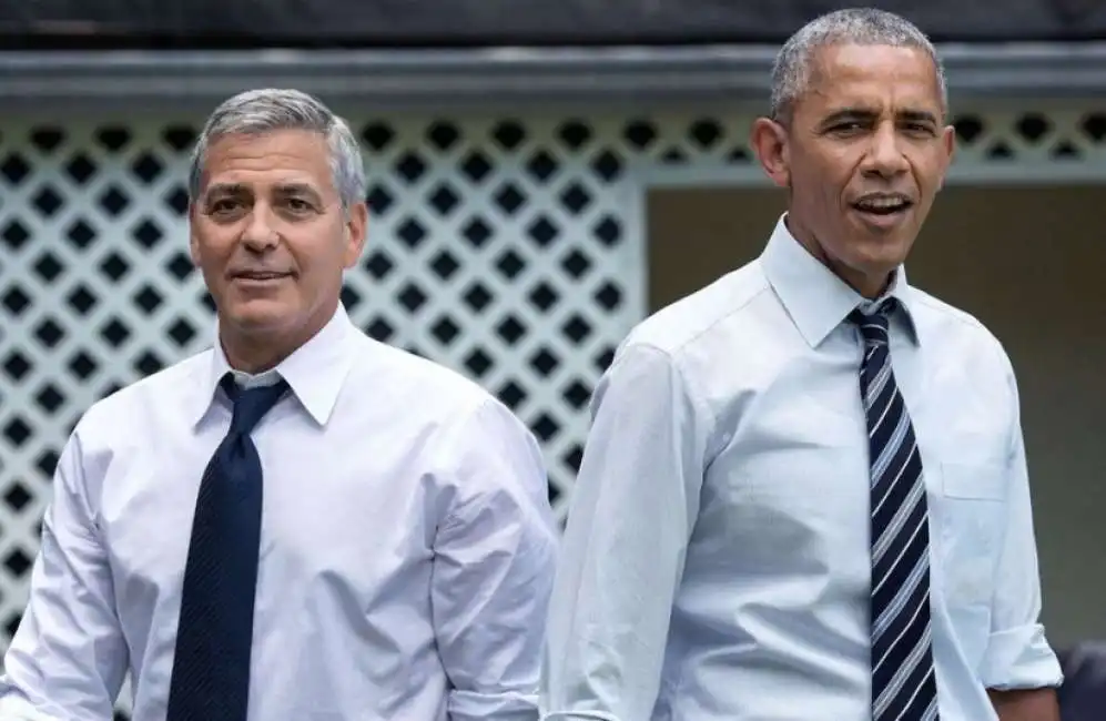 clooney obama