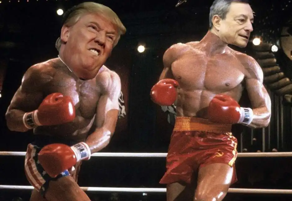 donald trump mario draghi