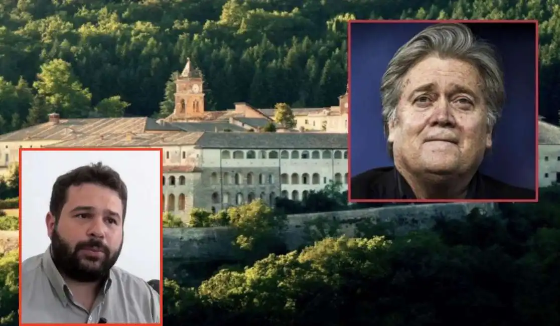 giorgio mottola steve bannon certosa di trisulti