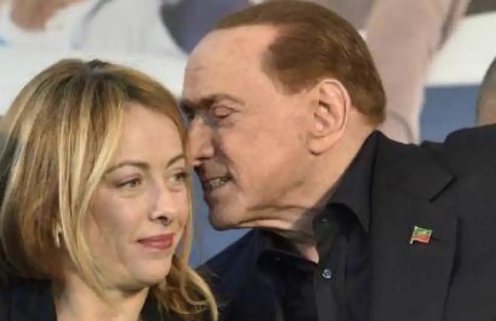 meloni berlusconi