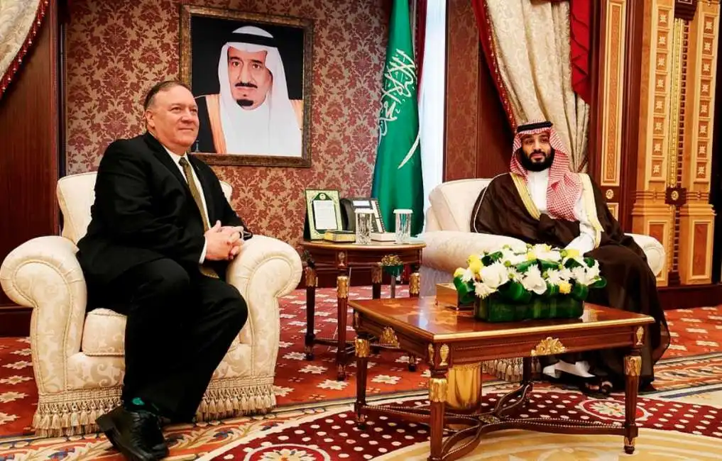 mike pompeo e mohammed bin salman -2