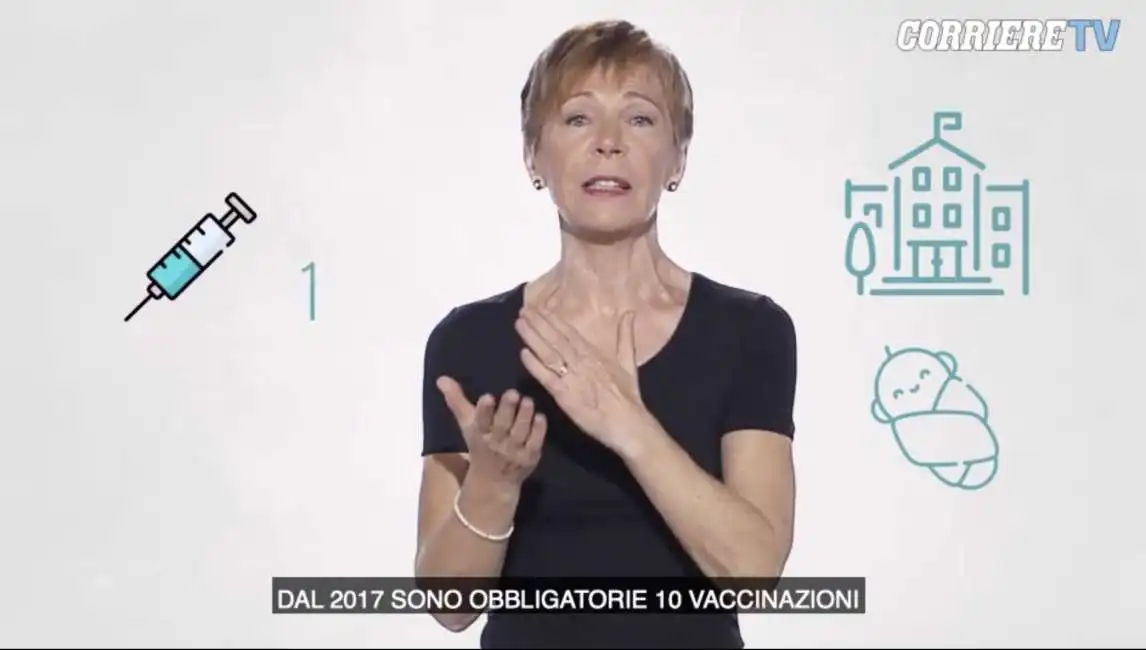 milena gabanelli vaccini