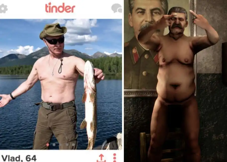 vladimir putin stalin tinder