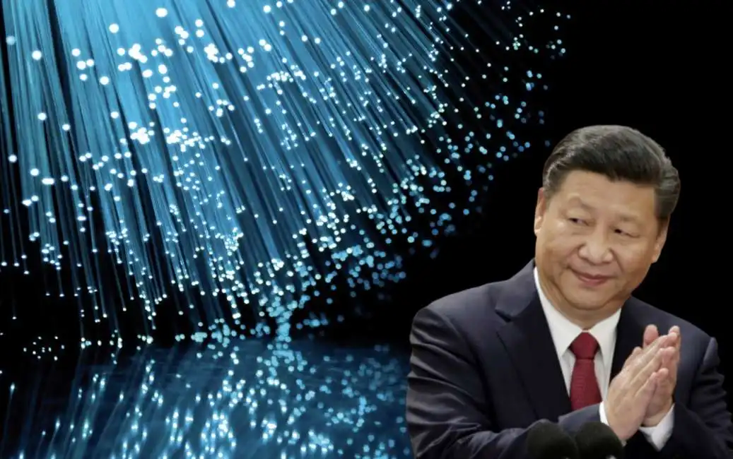 xi jinping fibra ottica cina cinese