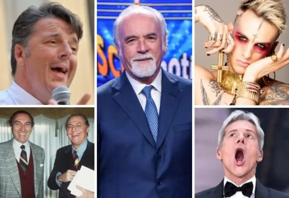 antonio ricci achille lauro matteo renzi claudio baglioni