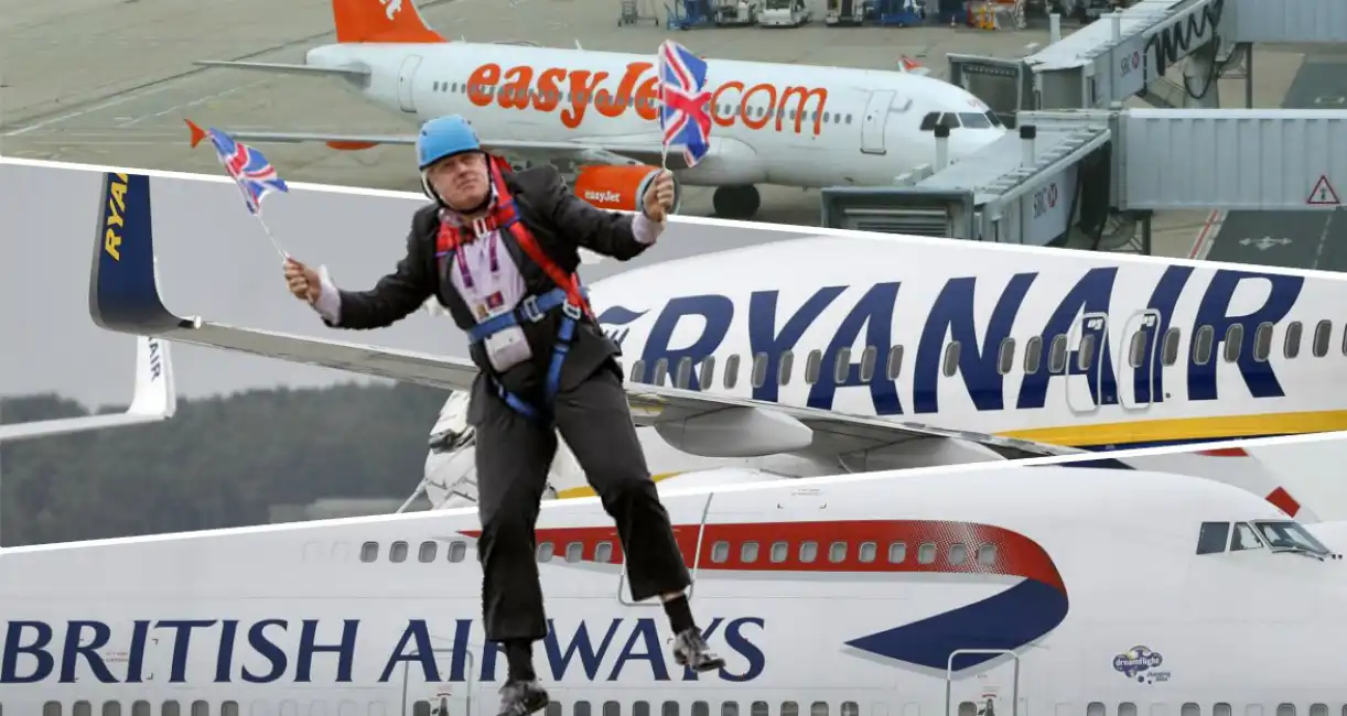 boris johnson british airways easyjet ryanair