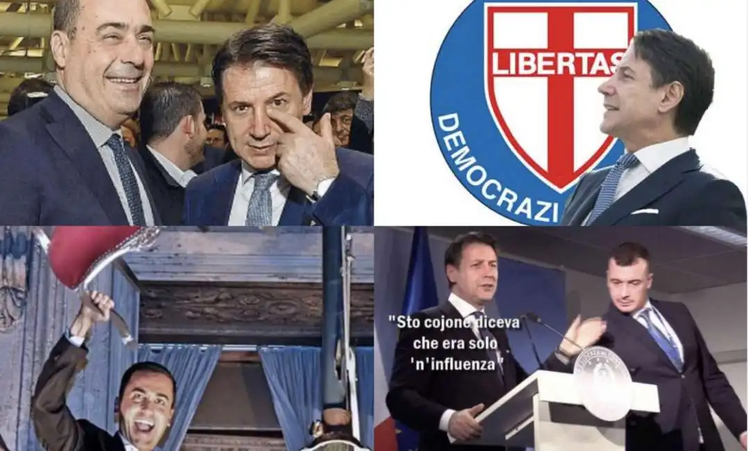 conte zinga di maio