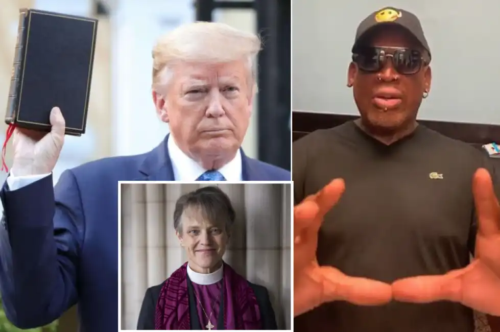 mariann edgar budde dennis rodman donald trump