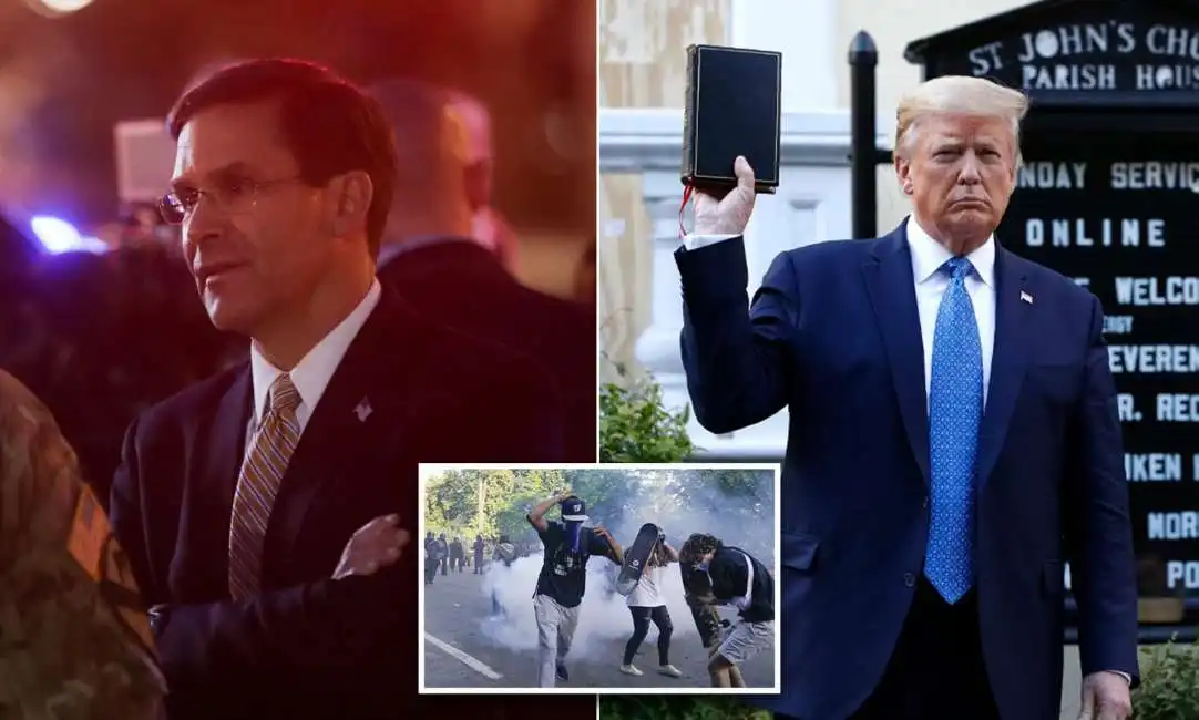 mark esper donald trump