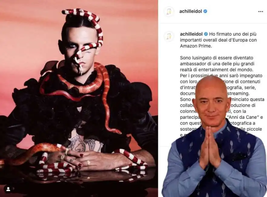 achille lauro jeff bezos amazon prime