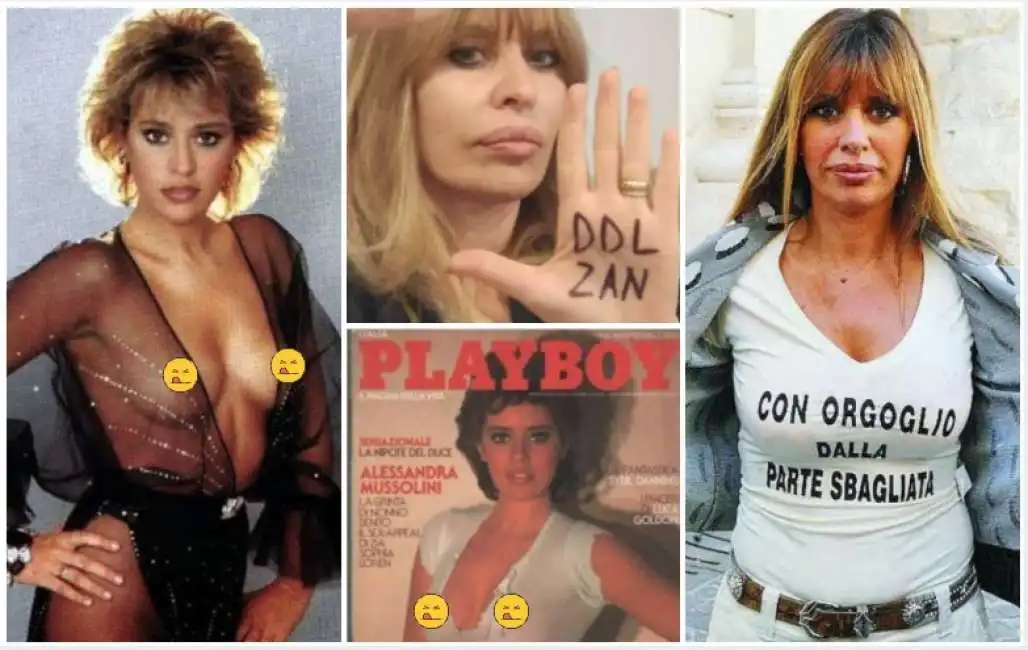 alessandra mussolini ddl zan